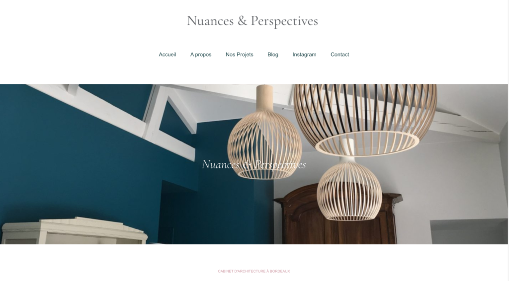Nuances & Perspectives Bordeaux - Création de Sites Internet