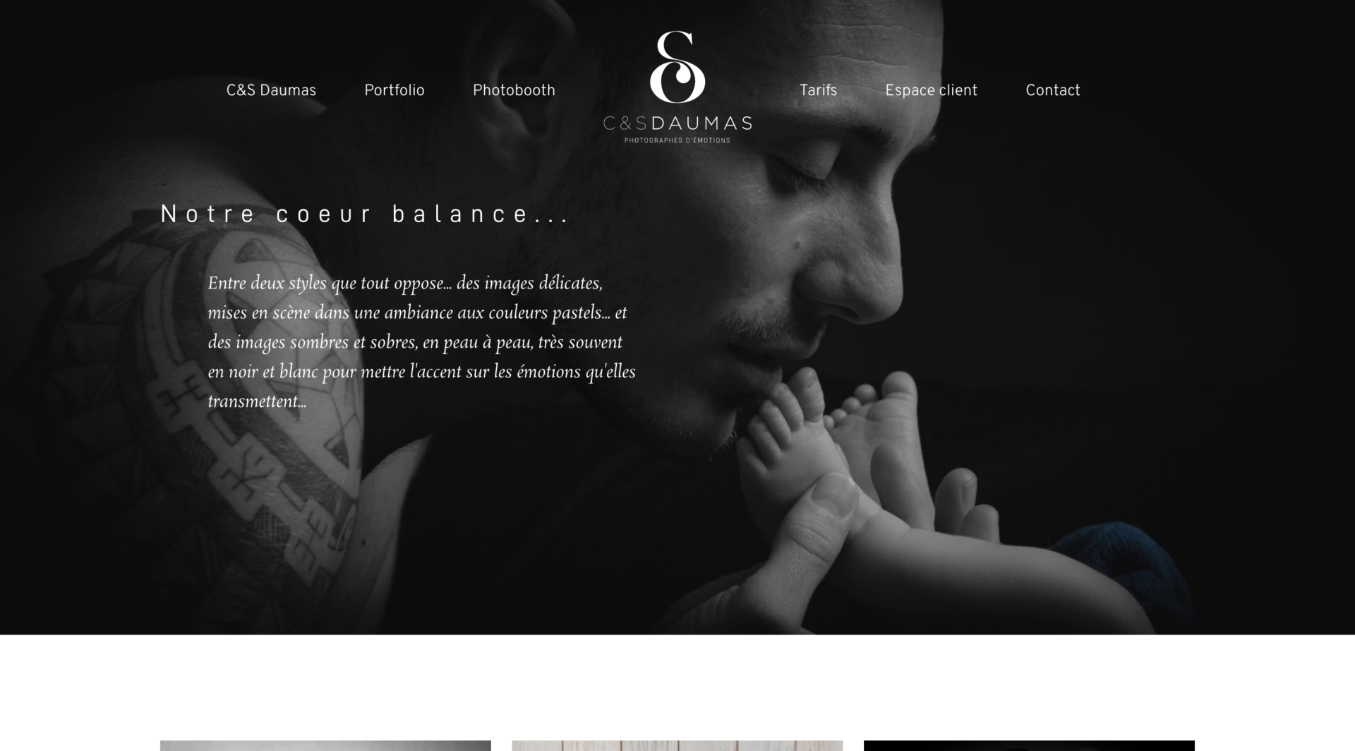 C&S Daumas - Création site internet