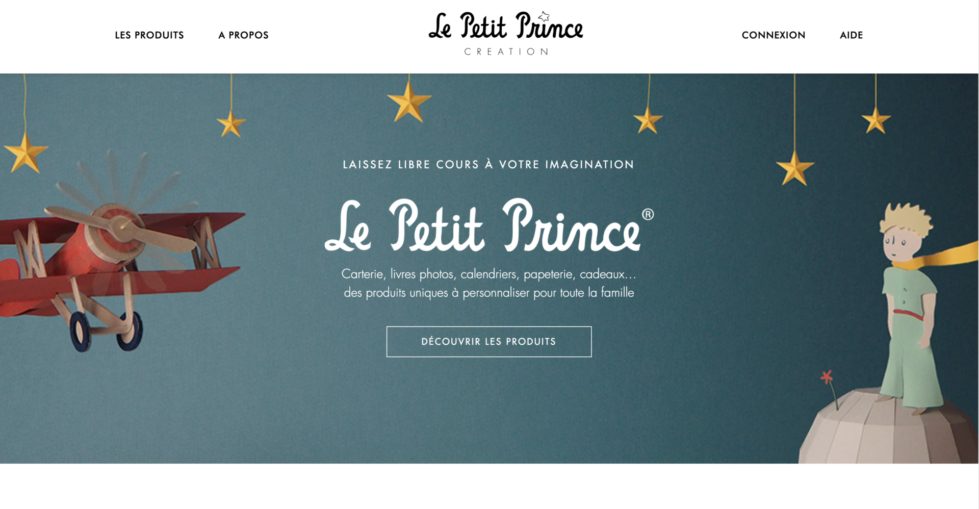 Le Petit Prince Création - Création site internet