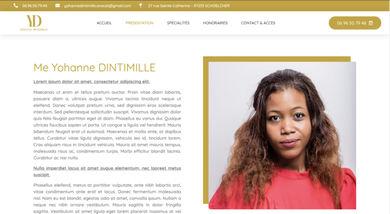 Yohanne DINTIMILLE Avocat